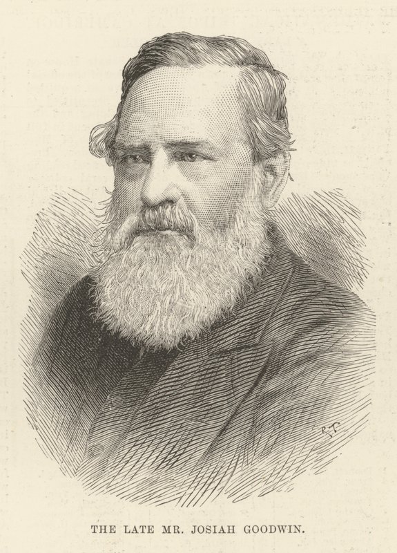 Avdøde Mr Josiah Goodwin (gravering) av English School