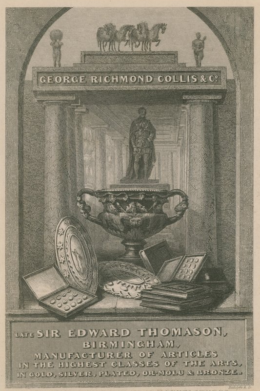 Avdøde Sir Edward Thomason, Birmingham av English School