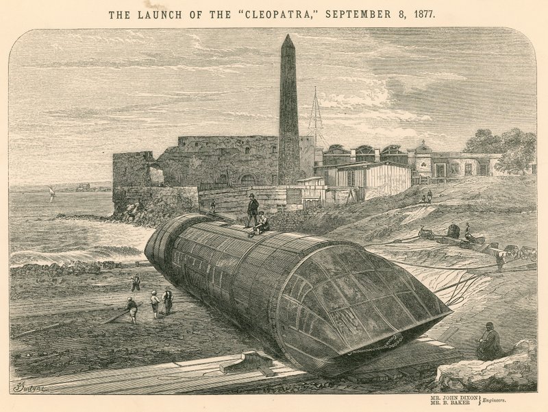 Lanseringen av Cleopatra, 8. september 1877 av English School