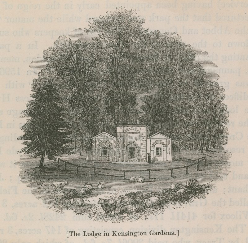 Hytta i Kensington Gardens av English School