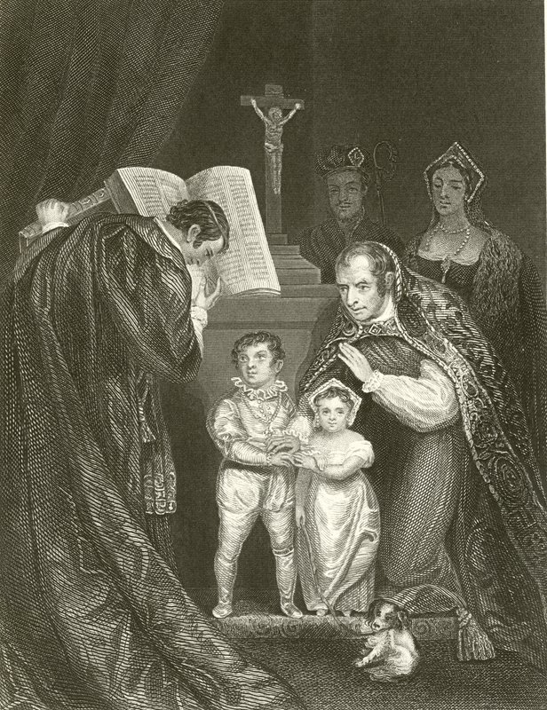 Ekteskapet til Richard Duke of York av English School