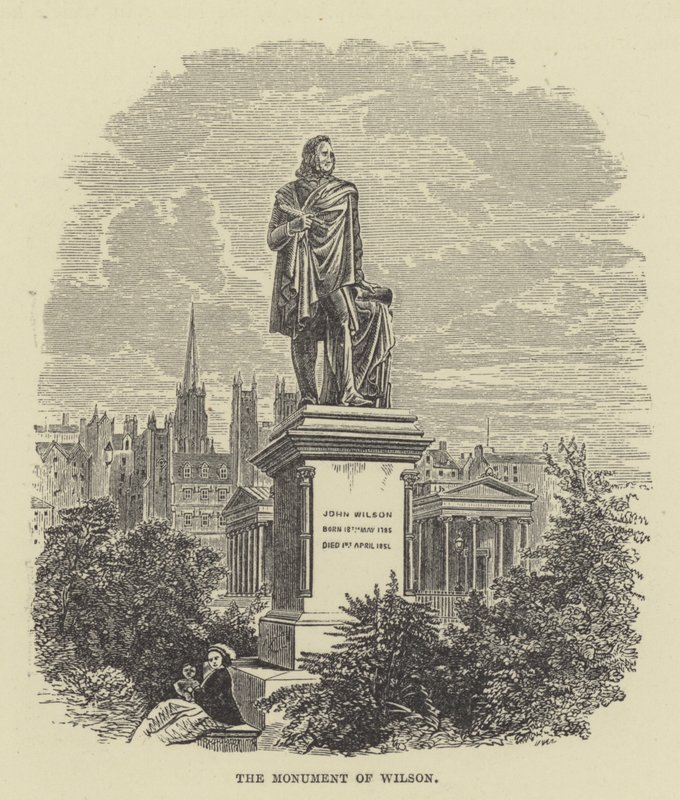 Monumentet til Wilson (gravering) av English School