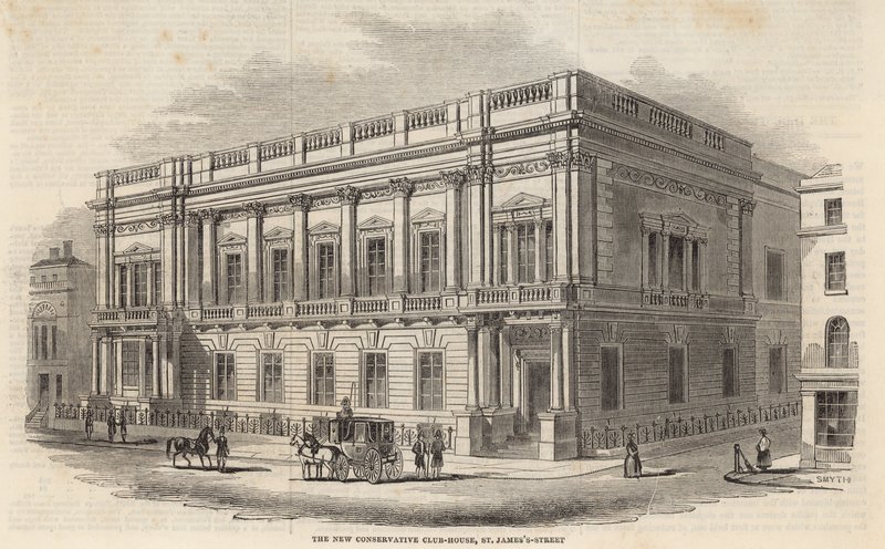 Det nye konservative klubbhuset, St James