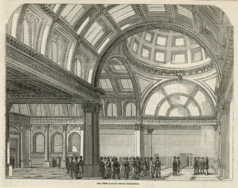 Den nye London Stock Exchange av English School