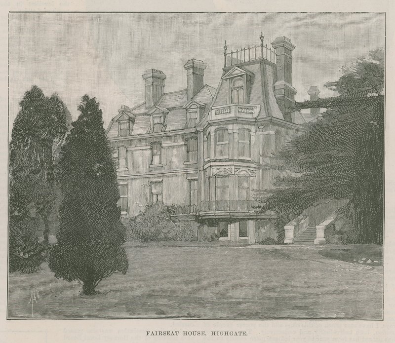Den nye offentlige parken ved Highgate: Fairseat House av English School