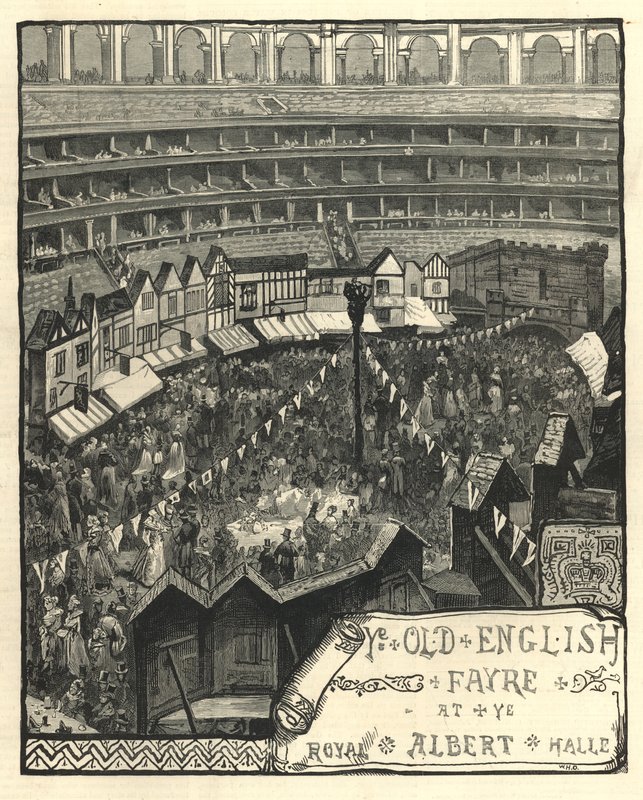 Den gamle engelske feen i Royal Albert Hall av English School