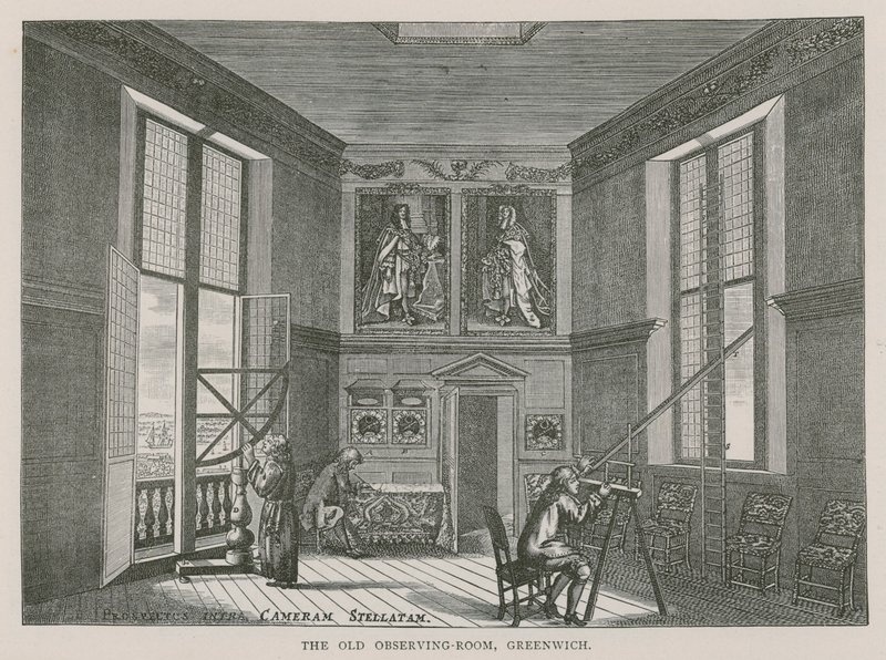 Det gamle observasjonsrommet, Greenwich av English School