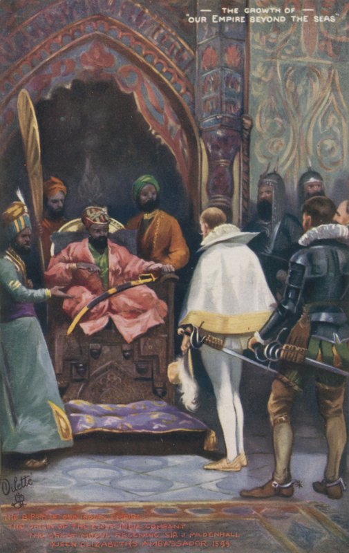 Opprinnelsen til East India Company av English School