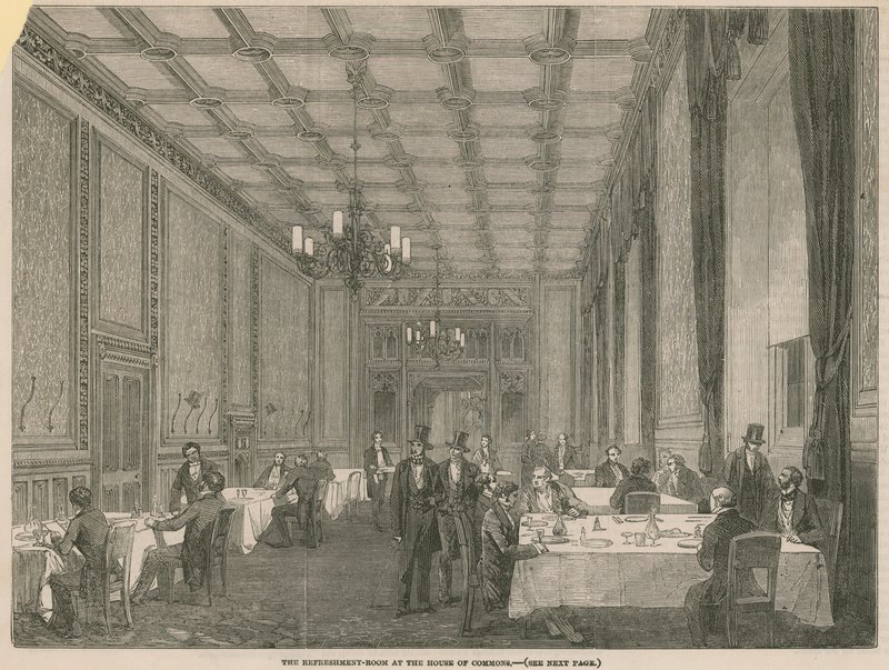 Forfriskningsrommet i Underhuset av English School