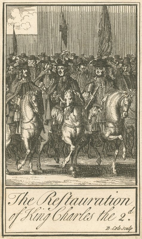 Restaureringen av kong Charles II av English School