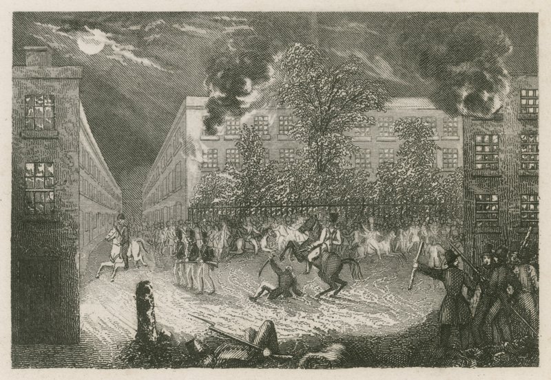 Opptøyene i Bristol, 1831 av English School