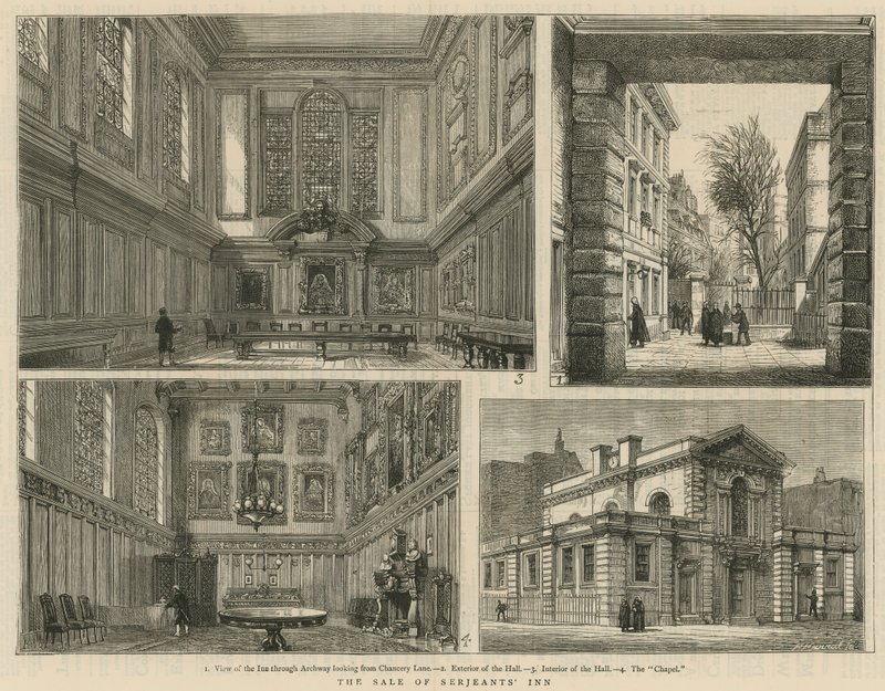Salget av Serjeants Inn av English School