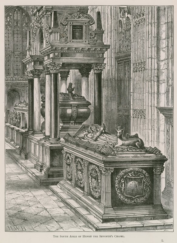 Sørgangen til Henry the Sevenths Chapel av English School