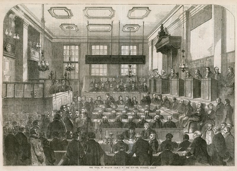 Rettssaken mot William Palmer ved Central Criminal Court av English School