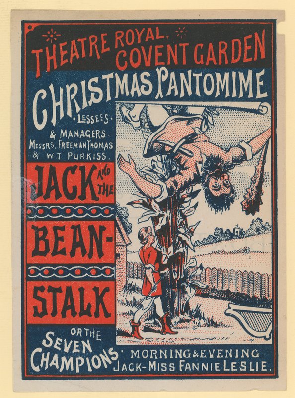 Theatre Royal Covent Garden julepantomime av English School