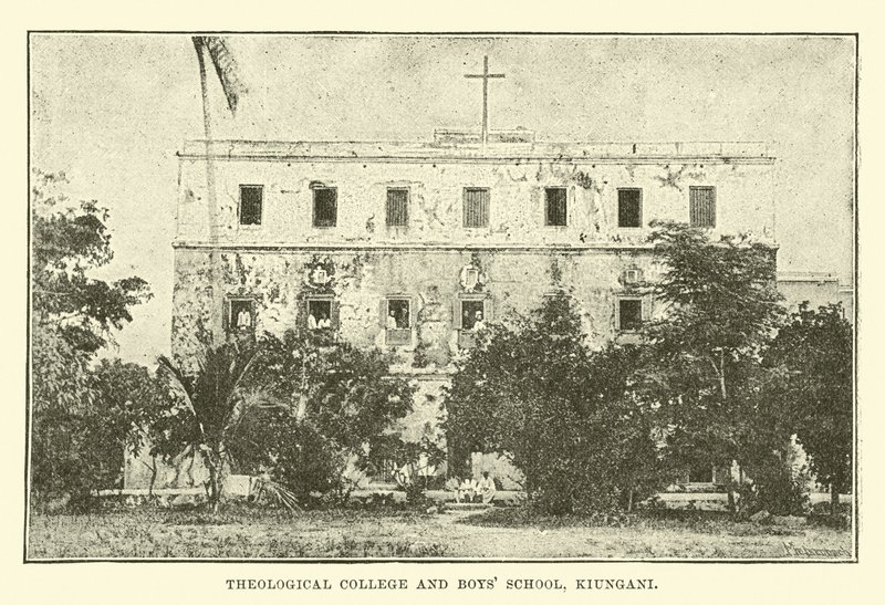 Theological College and Boys School, Kiungani av English School