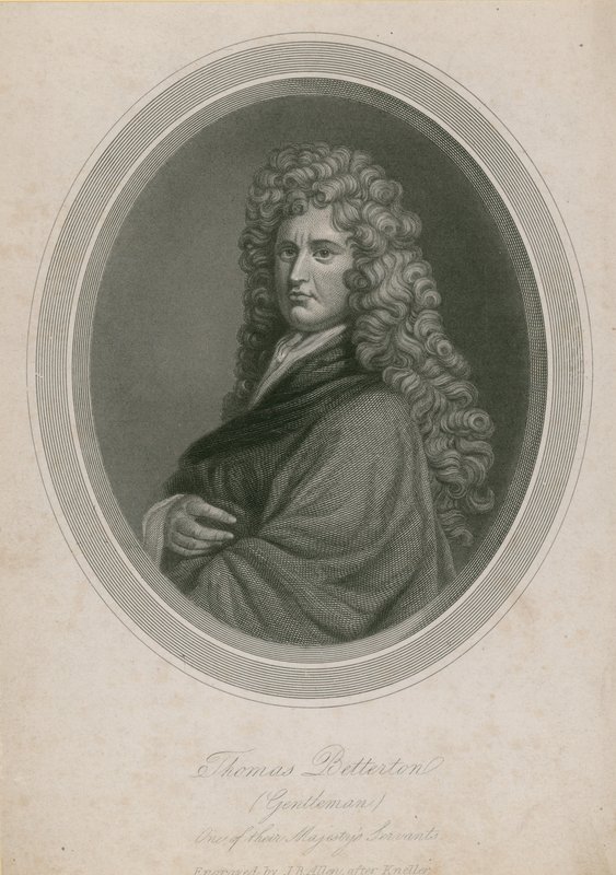 Thomas Betterton (Gentleman), en av deres Majestys tjenere av English School