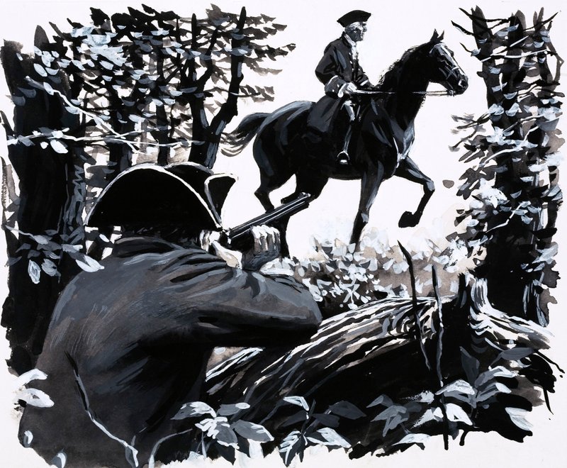 Thomas Coram var ikke universelt likt (gouache på papir) av English School