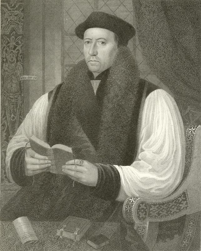 Thomas Cranmer, erkebiskop av Canterbury av English School