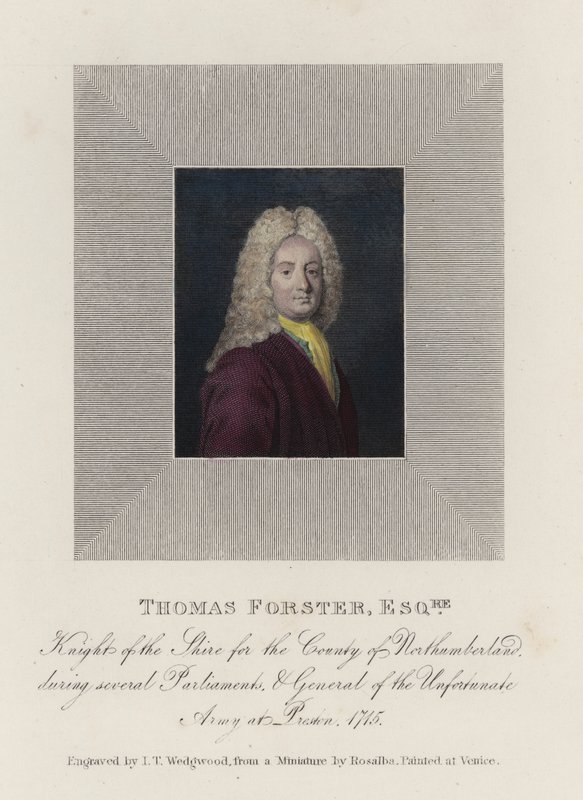 Thomas Forster (farget gravering) av English School