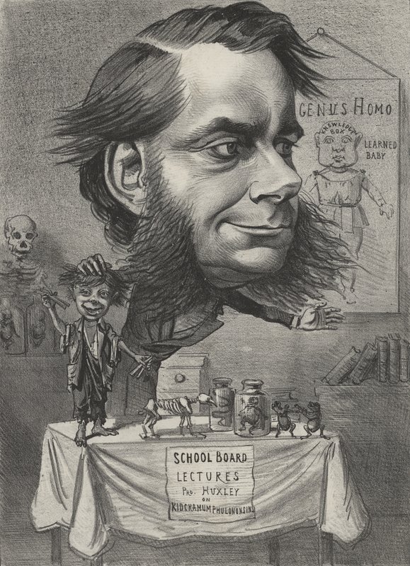 Thomas Henry Huxley, engelsk biolog av English School