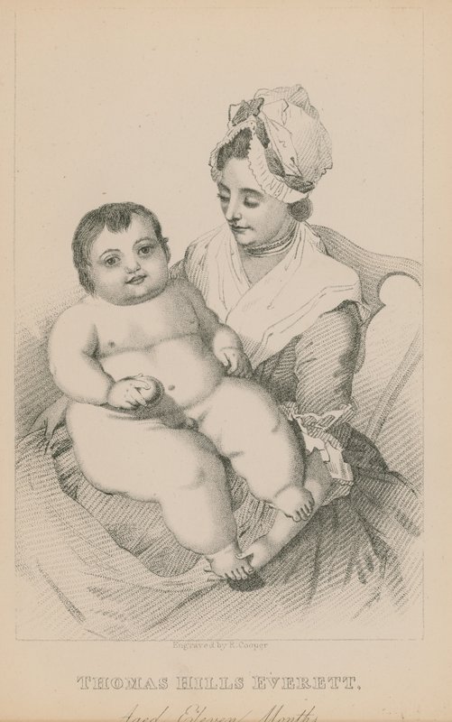 Thomas Hills Everett, elleve måneder gammel av English School