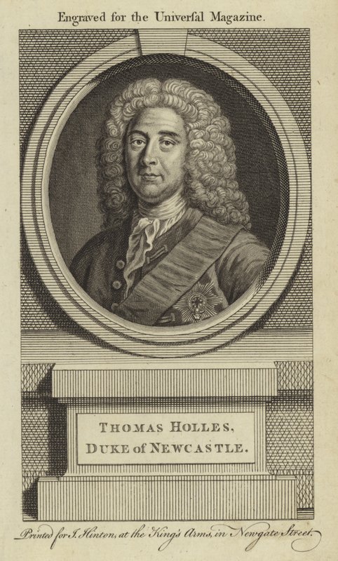 Thomas Holles, hertug av Newcastle av English School