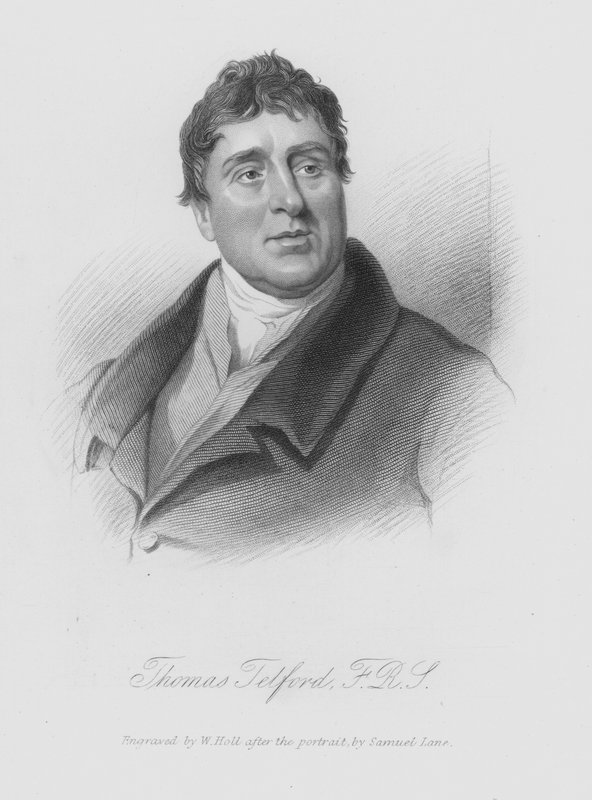Thomas Telford (gravering) av English School