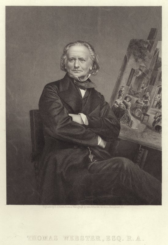 Thomas Webster , engelsk sjangermaler av English School