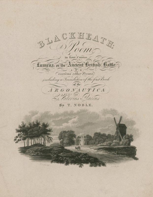 Tittelside for Blackheath av English School