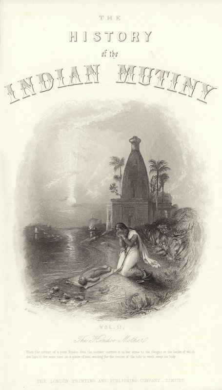 Tittelside fra The History of Indian Mytery av English School