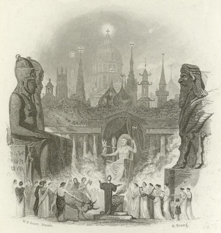 Tittelside til The Faiths of the World av James Gardner av English School