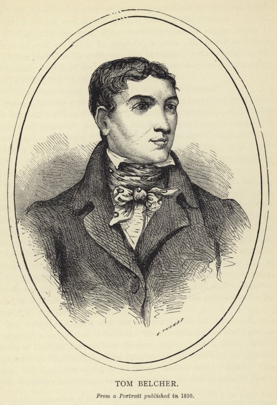 Tom Belcher, Fra et portrett utgitt i 1810 av English School