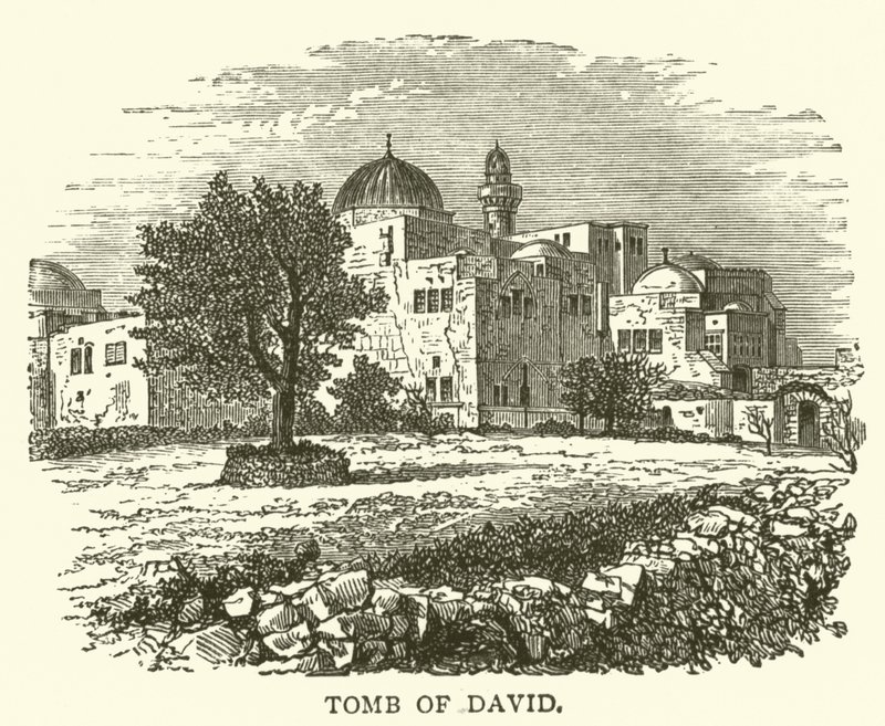 Davids grav (gravering) av English School