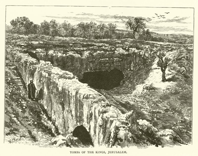 Kongenes graver, Jerusalem (gravering) av English School
