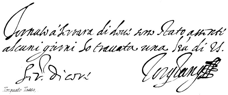 Torquato Tasso av English School