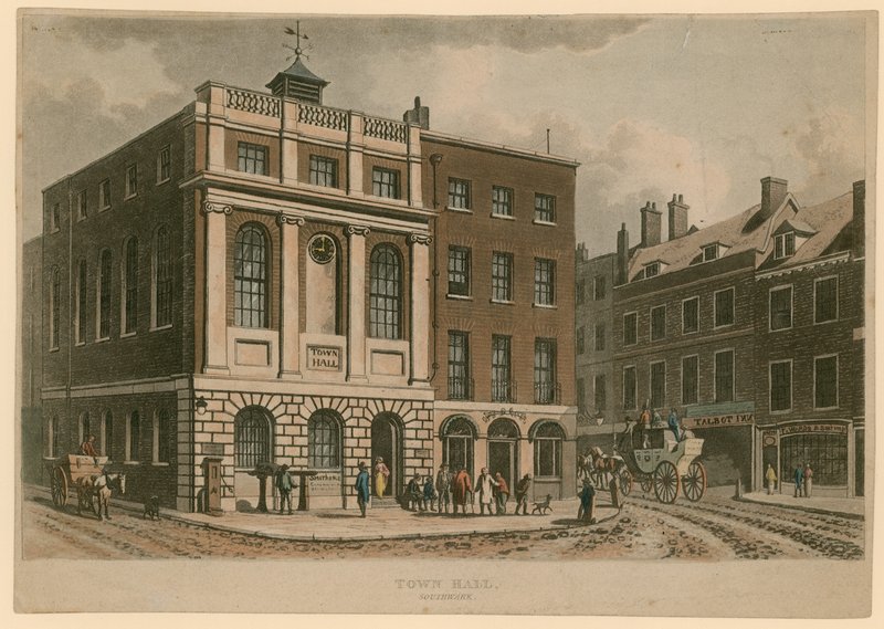 Rådhuset, Borough High Street, Southwark, London av English School