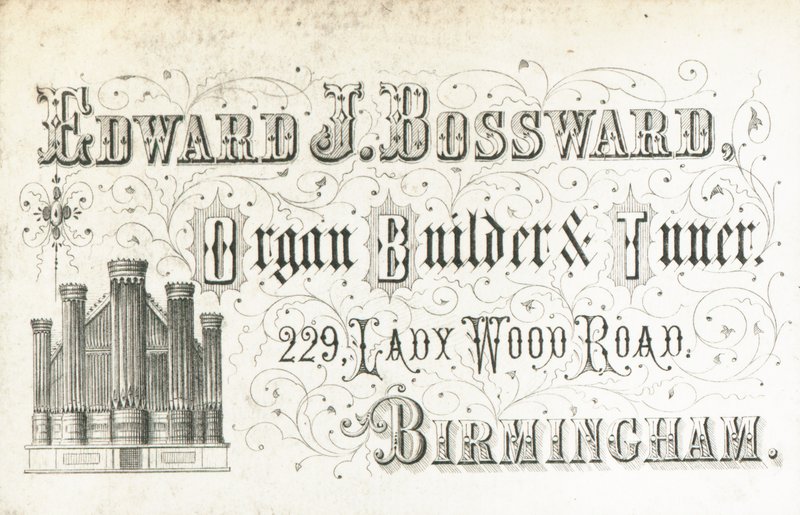 Byttekort, Edward J Bossward av English School