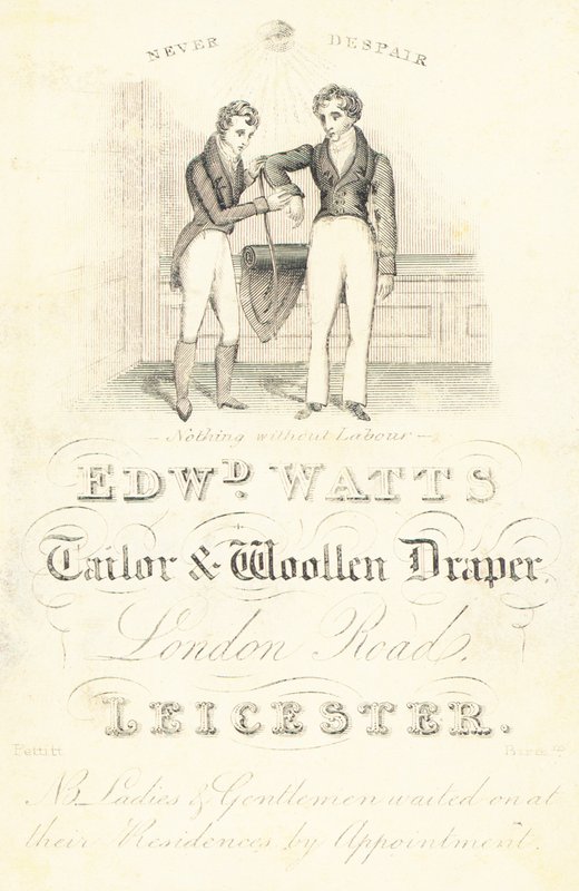 Byttekort, Edward Watts av English School