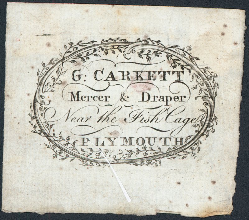 Fagkort, G Carkett av English School