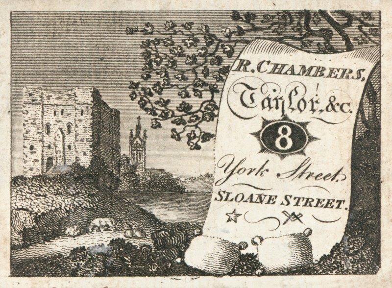 Handelskort, R Chambers av English School