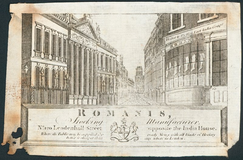 Handelskort, romerne av English School