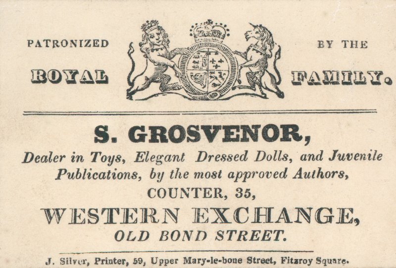 Handelskort, S Grosvenor av English School