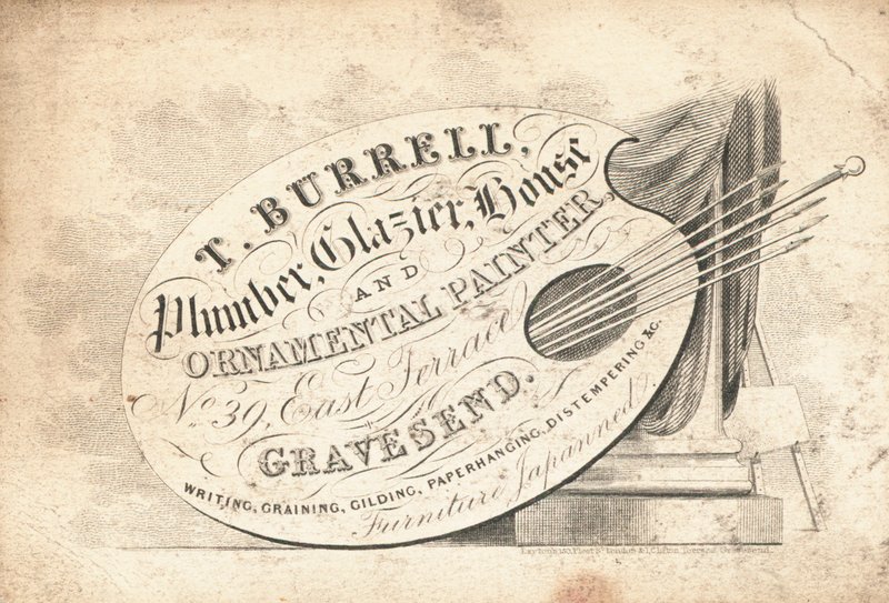 Byttekort, T Burrell av English School