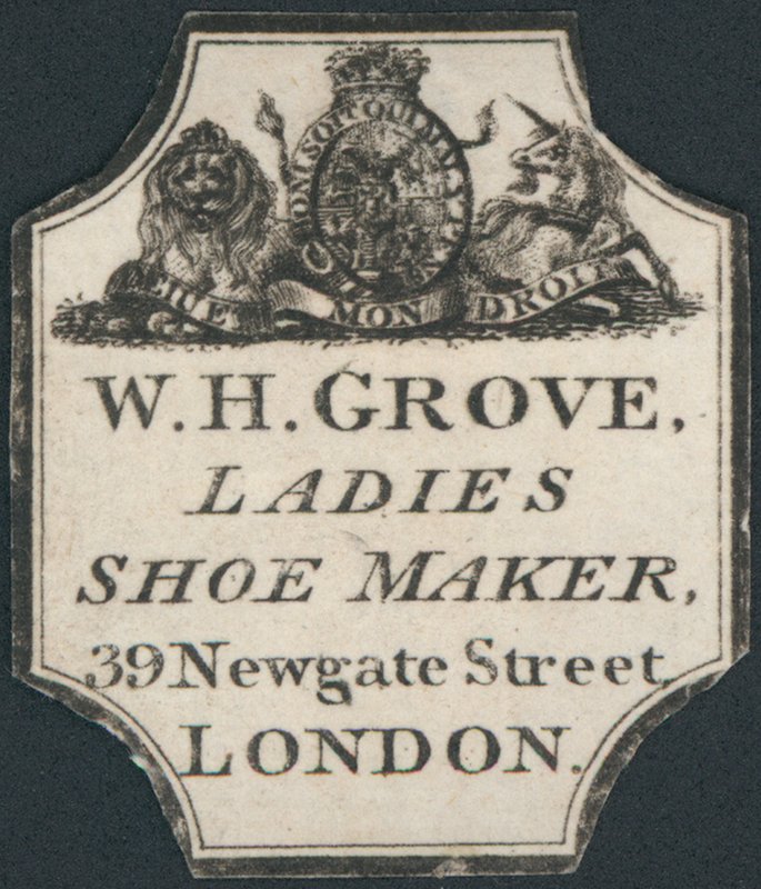 Handelskort, W H Grove av English School
