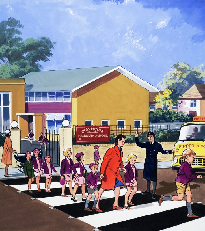 Trafikkvakt av English School