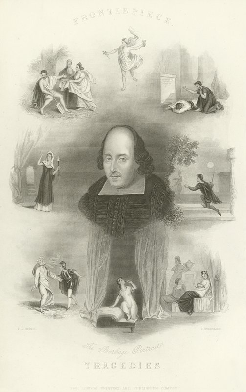 Tragedier av William Shakespeare av English School