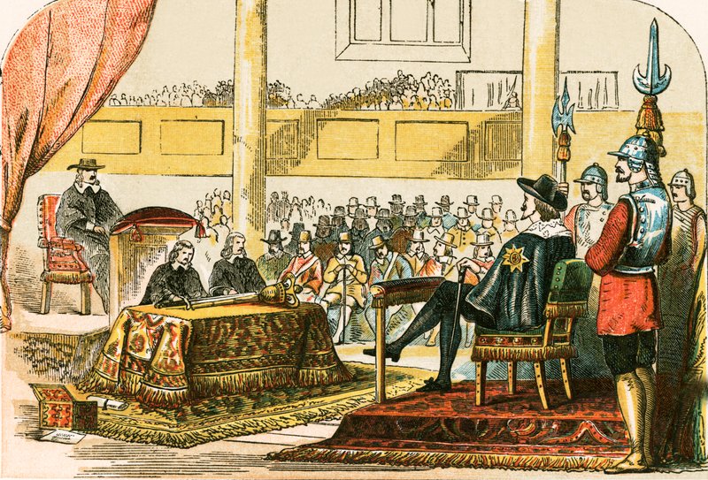 Rettssaken mot Charles I av English School