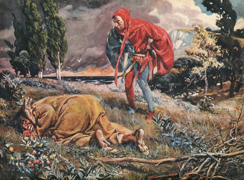 Trinculo finner Caliban av English School