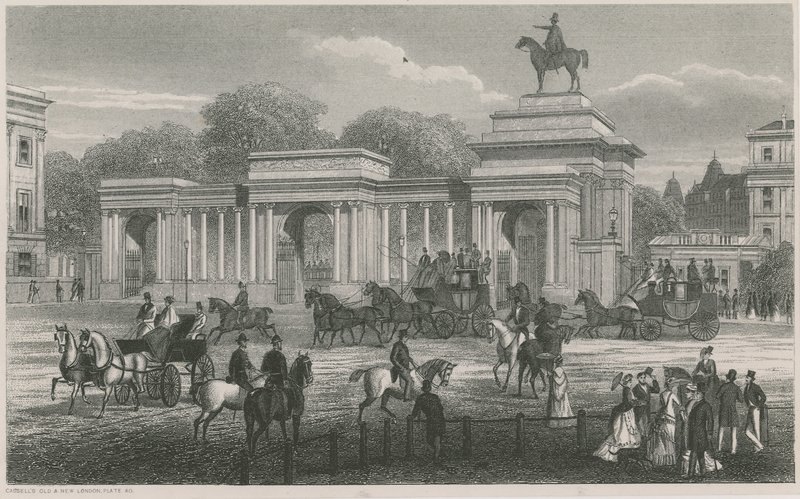 Triumfbuen, Hyde Park Corner, London av English School